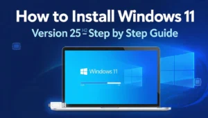How to Install Windows 11 Version 25H2 on Your laptop