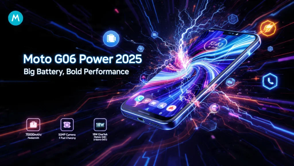 Affordable Powerhouse: Moto G06 Power Launching in 2025