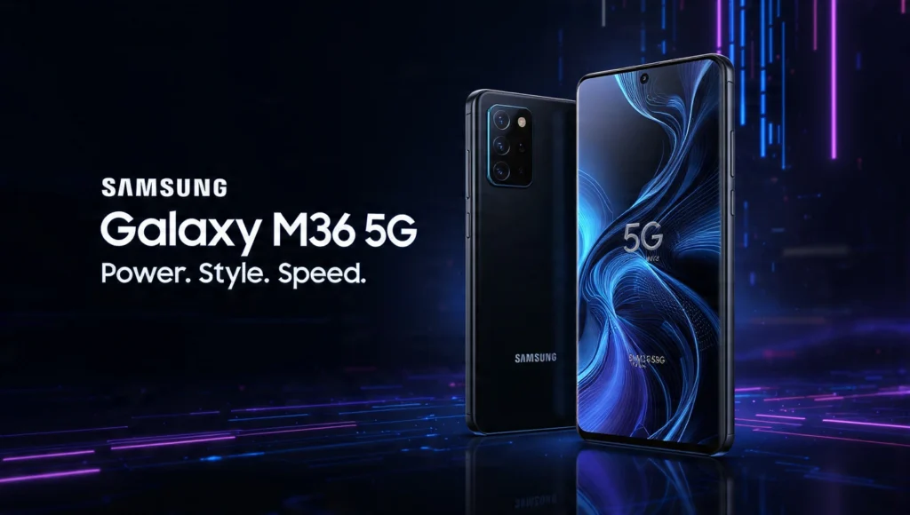 Samsung Galaxy M36 5G (Velvet Black